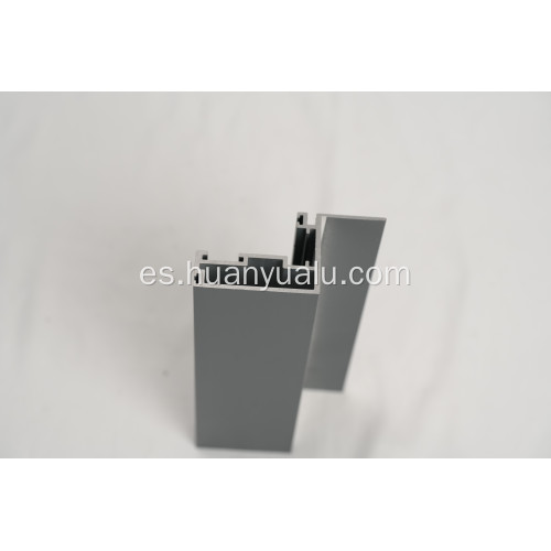 Perfiles de riel de aluminio de pared de cortina de la serie 6000